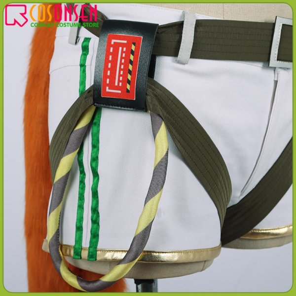 画像10: 【25%OFF】ウマ娘 プリティーダービー マヤノトップガン 勝負服 コスプレ衣装(耳と尻尾付き)