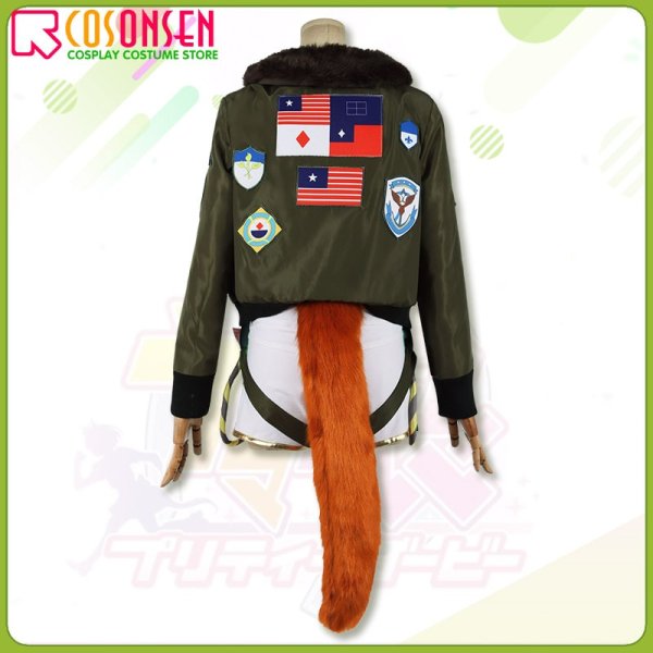 画像3: 【25%OFF】ウマ娘 プリティーダービー マヤノトップガン 勝負服 コスプレ衣装(耳と尻尾付き)