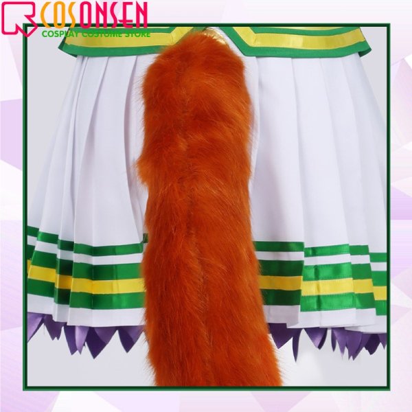 画像14: 【25%OFF】ウマ娘 プリティーダービー サイレンススズカ 勝負服 コスプレ衣装