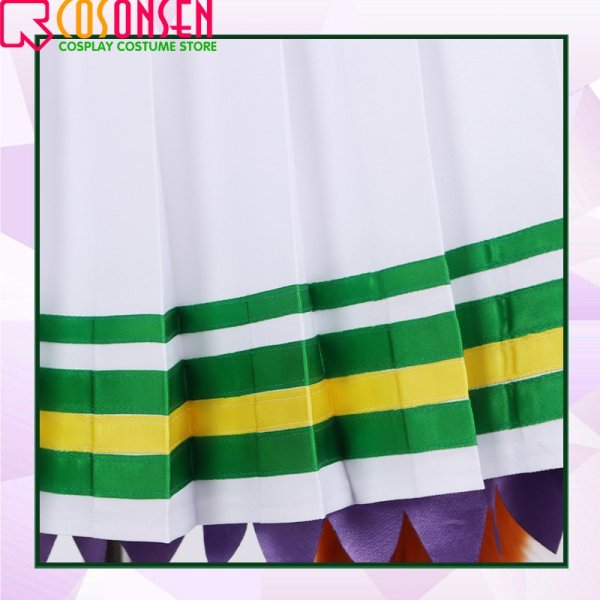 画像8: 【25%OFF】ウマ娘 プリティーダービー サイレンススズカ 勝負服 コスプレ衣装