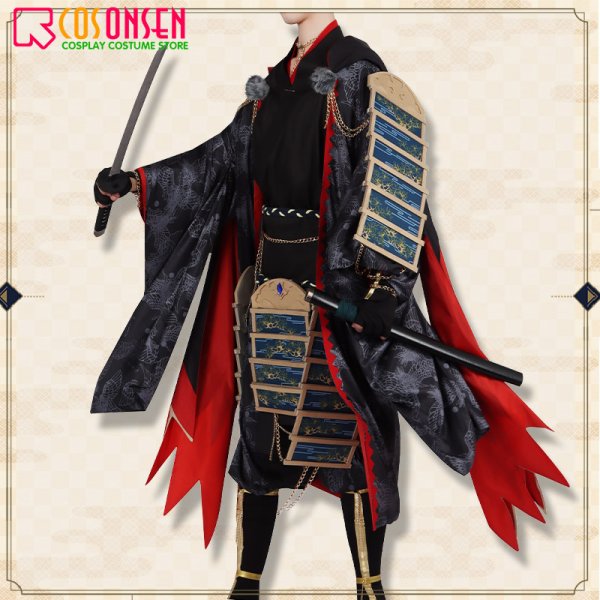 画像3: 【20%OFF】刀剣乱舞 とうらぶ 太刀 鶴丸国永 極 sp コスプレ衣装 甲冑なし