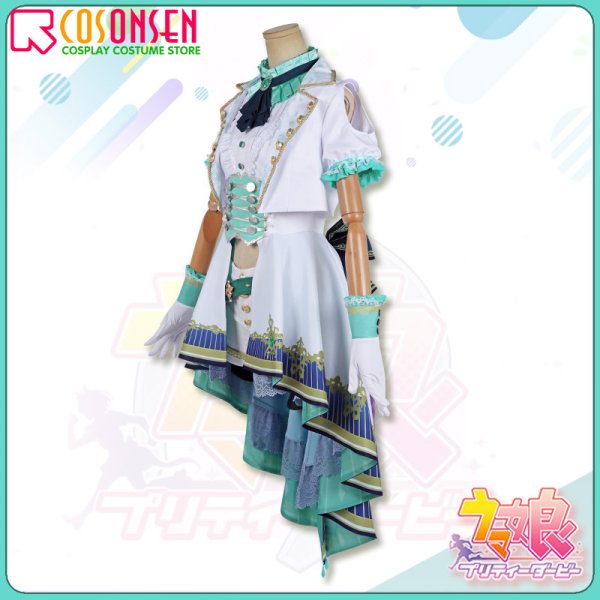 画像4: 【25%OFF】ウマ娘 プリティーダービー エンドオブ・スカイ メジロマックイーン コスプレ衣装 (耳、尻尾付き)