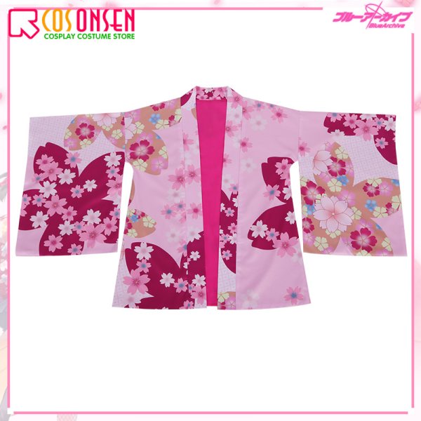 画像11: ブルーアーカイブ Blue Archive ブルアカ 百鬼夜行連合学院1年・忍術研究部 久田イズナ コスプレ衣装(耳、尻尾付き)