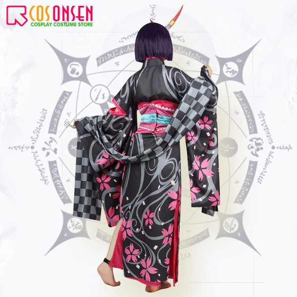 画像3: 【25%OFF】Fate/Grand Order FGO 霊衣 桜歌爛漫 酒呑童子 アサシン コスプレ衣装