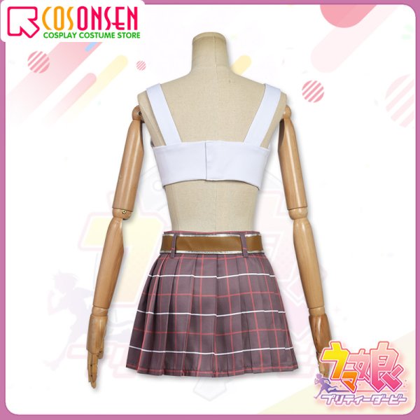 画像6: 【25%OFF】ウマ娘 プリティーダービー ナリタブライアン 勝負服 コスプレ衣装