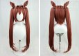 画像4: ウマ娘 プリティーダービー ダイワスカーレット コスプレウィッグ 耳付き (4)