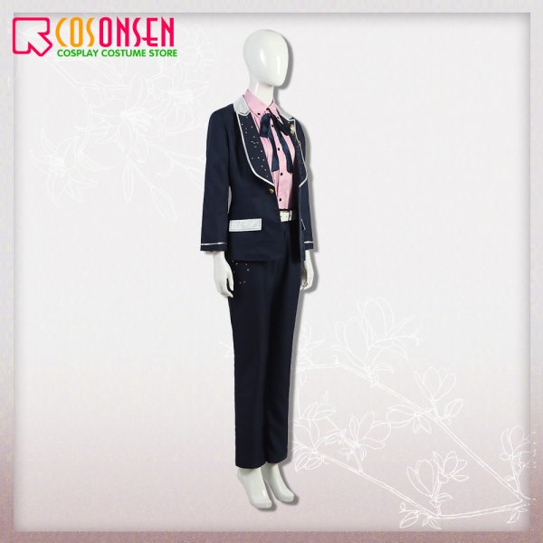 画像4: 【25％OFF】あんさんぶるスターズ あんスタ ラブ ライナー コラボ衣装 月永レオ コスプレ衣装