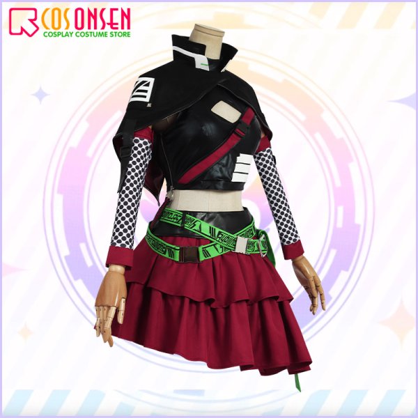 画像4: 【25％OFF】アイドルマスター アイマス シャイニーカラーズ シャニマス ネオンライトロマンサー 黛冬優子 コスプレ衣装