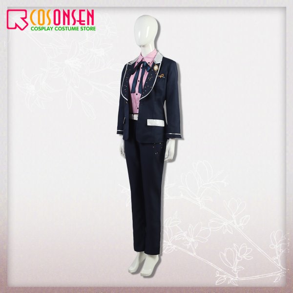 画像3: 【25％OFF】あんさんぶるスターズ あんスタ ラブ ライナー コラボ衣装 月永レオ コスプレ衣装