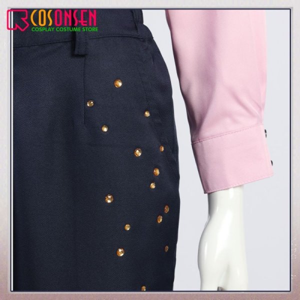 画像10: 【25％OFF】あんさんぶるスターズ あんスタ ラブ ライナー コラボ衣装 月永レオ コスプレ衣装