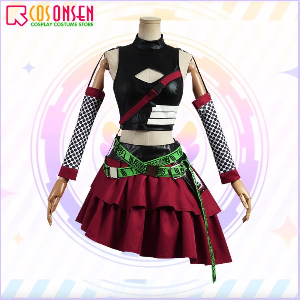 画像6: 【25％OFF】アイドルマスター アイマス シャイニーカラーズ シャニマス ネオンライトロマンサー 黛冬優子 コスプレ衣装