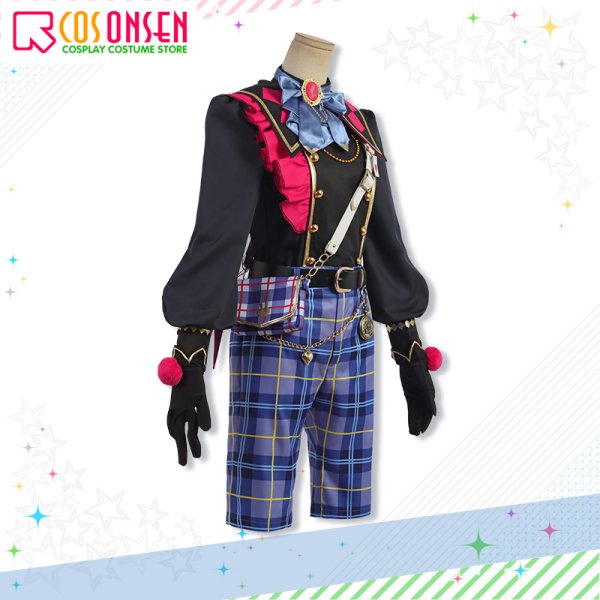 画像4: 【25%OFF】あんさんぶるスターズ あんスタ Wander!ブラックバニー in UNDERLAND 天満光 コスプレ衣装