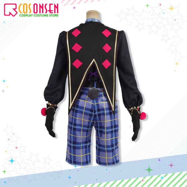 画像3: 【25%OFF】あんさんぶるスターズ あんスタ Wander!ブラックバニー in UNDERLAND 紫之創 真白友也 仁兎なずな コスプレ衣装