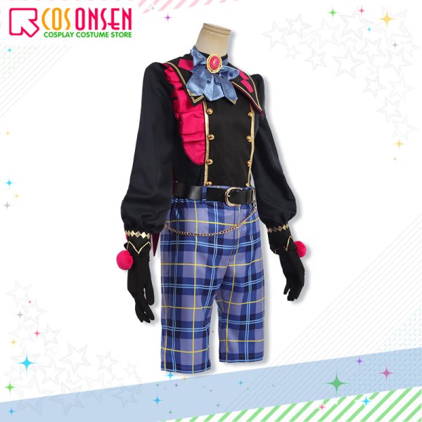 画像4: 【25%OFF】あんさんぶるスターズ あんスタ Wander!ブラックバニー in UNDERLAND 紫之創 真白友也 仁兎なずな コスプレ衣装