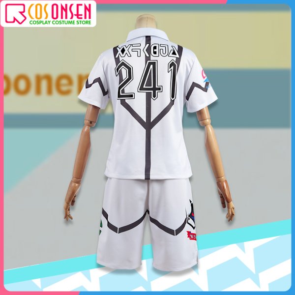 画像7: 【25%OFF】ポケモン ソード・シールド ポケモン剣盾 ジムリーダー キバナ コスプレ衣装 プリント版