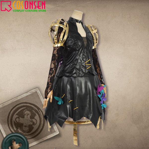 画像4: 第五人格 IdentityV 籠の中の蝶 調香師 ウィラ ナイエル コスプレ衣装
