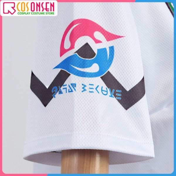 画像10: 【25%OFF】ポケモン ソード・シールド ポケモン剣盾 ジムリーダー キバナ コスプレ衣装 プリント版