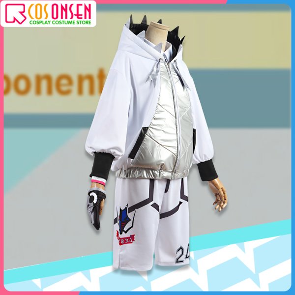 画像4: 【25%OFF】ポケモン ソード・シールド ポケモン剣盾 ジムリーダー キバナ コスプレ衣装 プリント版