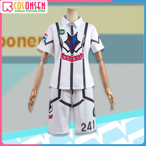 画像6: 【25%OFF】ポケモン ソード・シールド ポケモン剣盾 ジムリーダー キバナ コスプレ衣装 プリント版