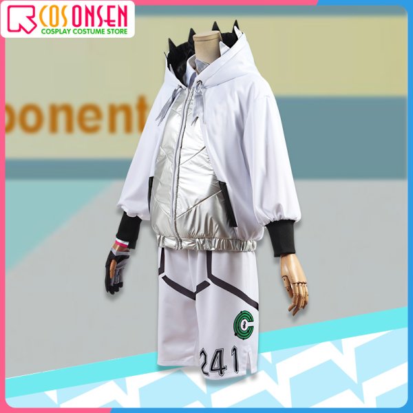 画像5: 【25%OFF】ポケモン ソード・シールド ポケモン剣盾 ジムリーダー キバナ コスプレ衣装 プリント版