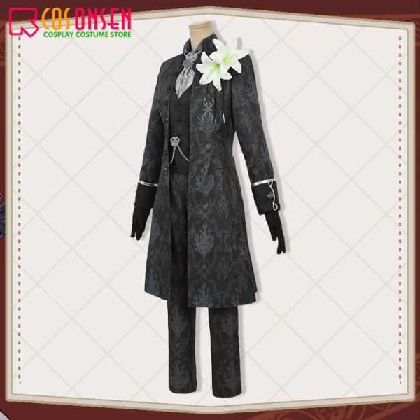 画像5: 【25%OFF】ツイステ風 なりきり花婿 イデア・シュラウド コスプレ衣装