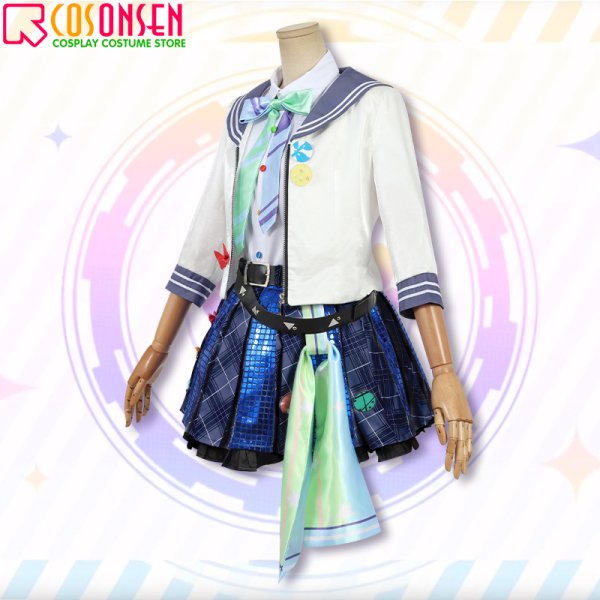 画像3: 【25%OFF】アイドルマスター アイマス シャイニーカラーズ 夏のバランス 杜野凛世　コスプレ衣装