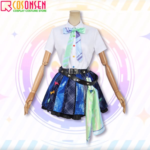 画像5: 【25%OFF】アイドルマスター アイマス シャイニーカラーズ 夏のバランス 杜野凛世　コスプレ衣装