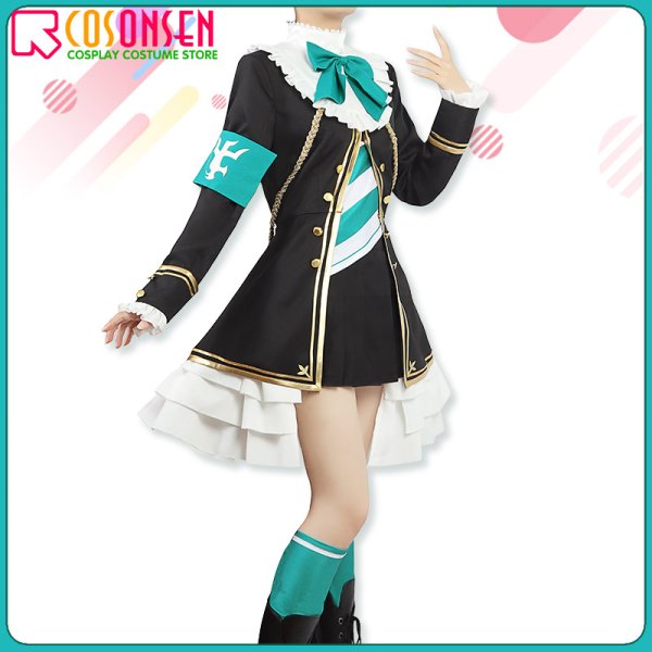 画像3: 【25%OFF】ウマ娘 プリティーダービー メジロマックイーン 勝負服 コスプレ衣装