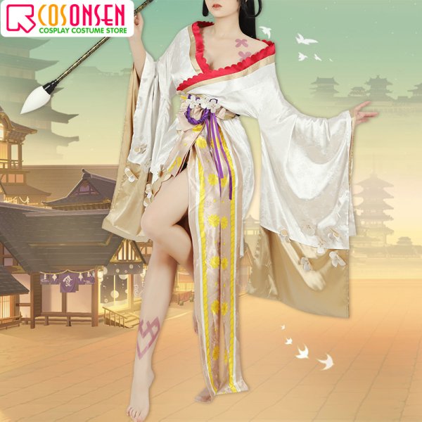 画像4: 陰陽師 絵世花鳥風月 コスプレ衣装