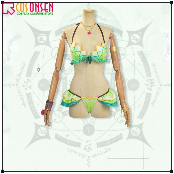 画像4: Fate/Grand Order FGO カーマ アヴェンジャー 水着 霊基再臨 第2段階 コスプレ衣装