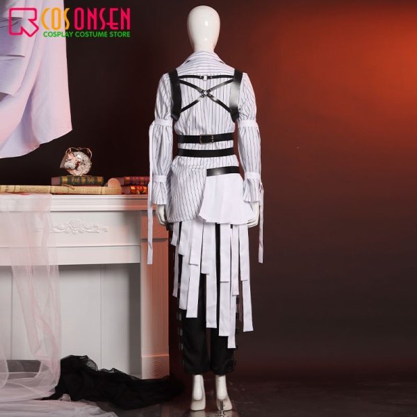 画像5: 【25%OFF】ツイステ風 オクタヴィネル寮 アズール・アーシェングロット ミイラ男 コスプレ衣装