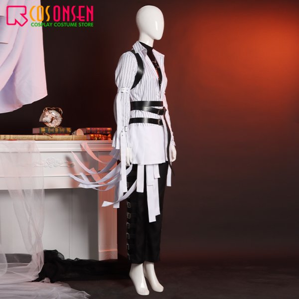 画像4: 【25%OFF】ツイステ風 オクタヴィネル寮 アズール・アーシェングロット ミイラ男 コスプレ衣装