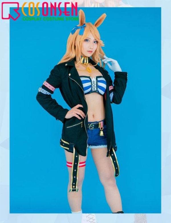 画像3: 【20％OFF】ウマ娘 プリティーダービー ゴールドシチー 勝負服 コスプレ衣装