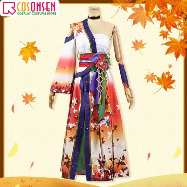 画像6: 【20％OFF】ウマ娘 プリティーダービー 「晩秋、囃子響きたる」 シンボリルドルフ 和服 コスプレ衣装