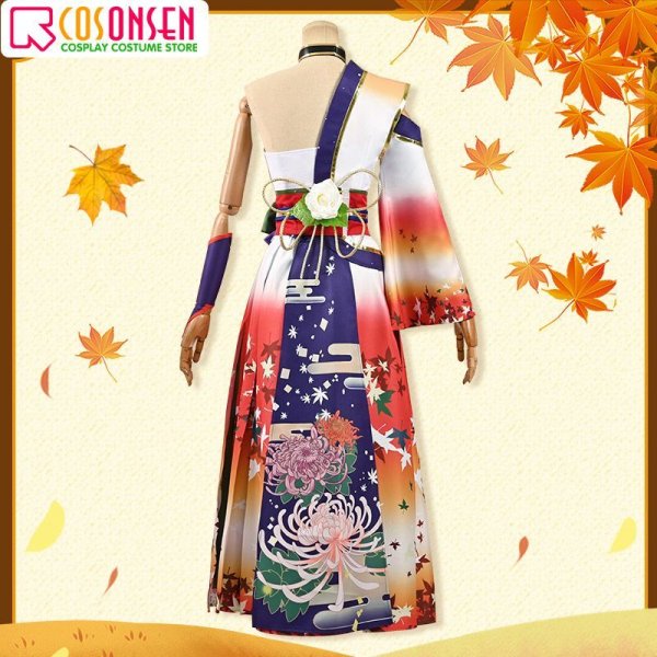 画像8: 【20％OFF】ウマ娘 プリティーダービー 「晩秋、囃子響きたる」 シンボリルドルフ 和服 コスプレ衣装