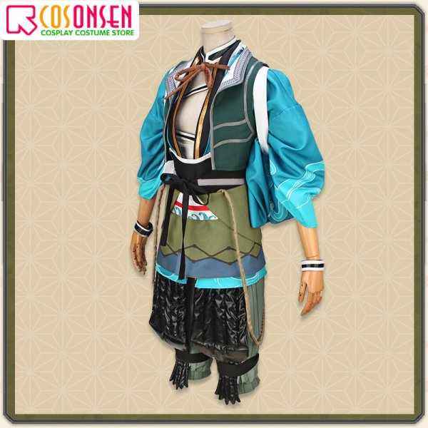 画像5: 【20%OFF】刀剣乱舞 とうらぶ 浦島虎徹 コスプレ衣装 修正版