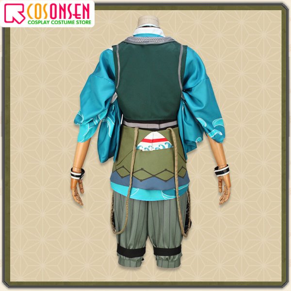 画像3: 【20%OFF】刀剣乱舞 とうらぶ 浦島虎徹 コスプレ衣装 修正版