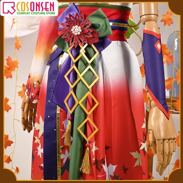 画像12: 【20％OFF】ウマ娘 プリティーダービー 「晩秋、囃子響きたる」 シンボリルドルフ 和服 コスプレ衣装