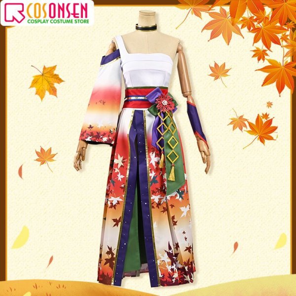 画像9: 【20％OFF】ウマ娘 プリティーダービー 「晩秋、囃子響きたる」 シンボリルドルフ 和服 コスプレ衣装