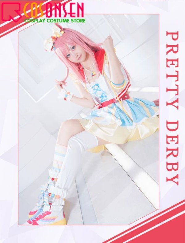 画像4: 【25％OFF】ウマ娘 プリティーダービー アグネスデジタル 勝負服 コスプレ衣装