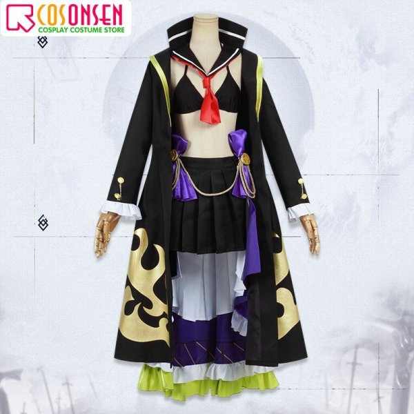 画像10: 【25%OFF】Fate/Grand Order FGO 清少納言 バーサーカー 水着 コスプレ衣装 霊基再臨 第3段階