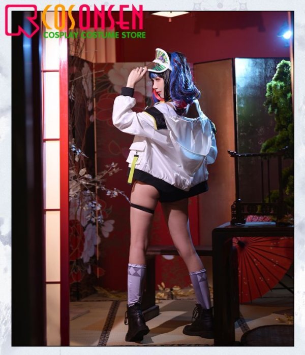 画像3: 【25%OFF】Fate/Grand Order FGO 清少納言 バーサーカー 水着 コスプレ衣装 霊基再臨 第1段階