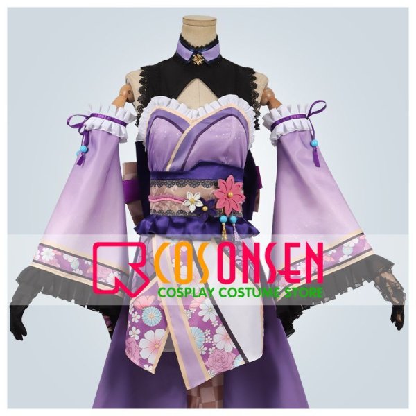 画像7: 【25%OFF】ウマ娘 プリティーダービー 「晩秋、囃子響きたる」 ゴールドシチー 和服 コスプレ衣装