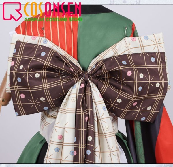 画像12: 【25%OFF】Fate/Grand Order FGO 出雲阿国 コスプレ衣装 霊基再臨 第3段階