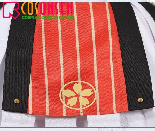 画像9: 【25%OFF】Fate/Grand Order FGO 出雲阿国 コスプレ衣装 霊基再臨 第3段階