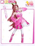 画像2: ウマ娘 プリティーダービー カワカミプリンセス 勝負服 コスプレ衣装 (2)