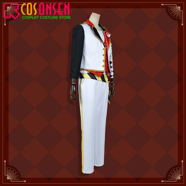 画像3: 【25%OFF】ツイステ風 ハーツラビュル寮 エース・トラッポラ 寮服 コスプレ衣装