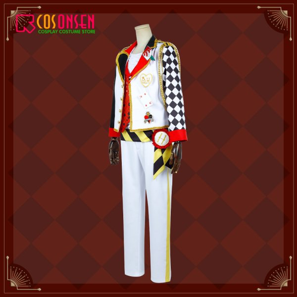 画像4: 【25%OFF】ツイステ風 ハーツラビュル寮 ケイト・ダイヤモンド 寮服 コスプレ衣装