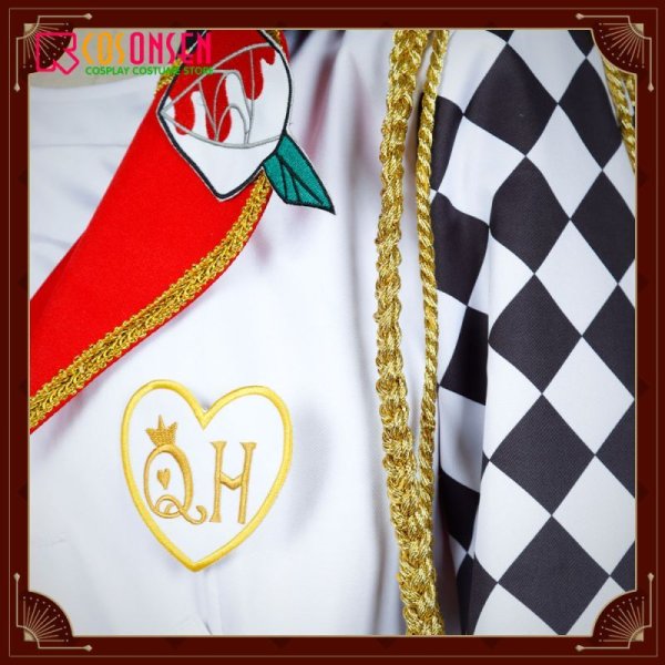 画像9: 【25%OFF】ツイステ風 ハーツラビュル寮 ケイト・ダイヤモンド 寮服 コスプレ衣装