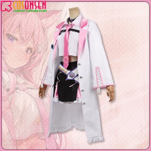 画像8: 【25％OFF】ホロライブ hololive 博衣こより コスプレ衣装